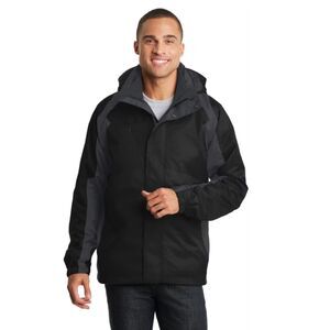🧥 Port Authority 3-in-1 Ranger Jacket Black Grey 2XL